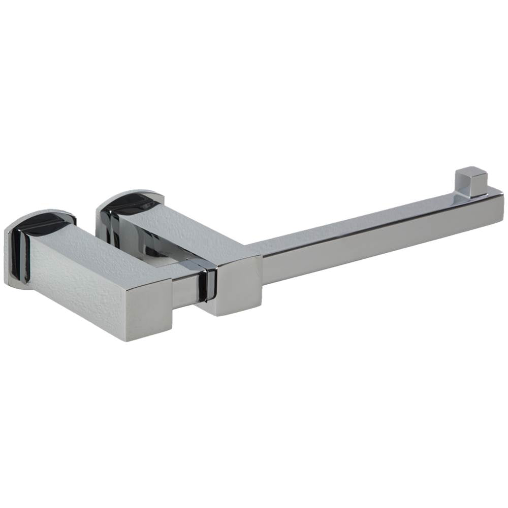 Artos - Loft Toilet Paper Holder SQU + Safire Escutcheon Chrome - Chrome