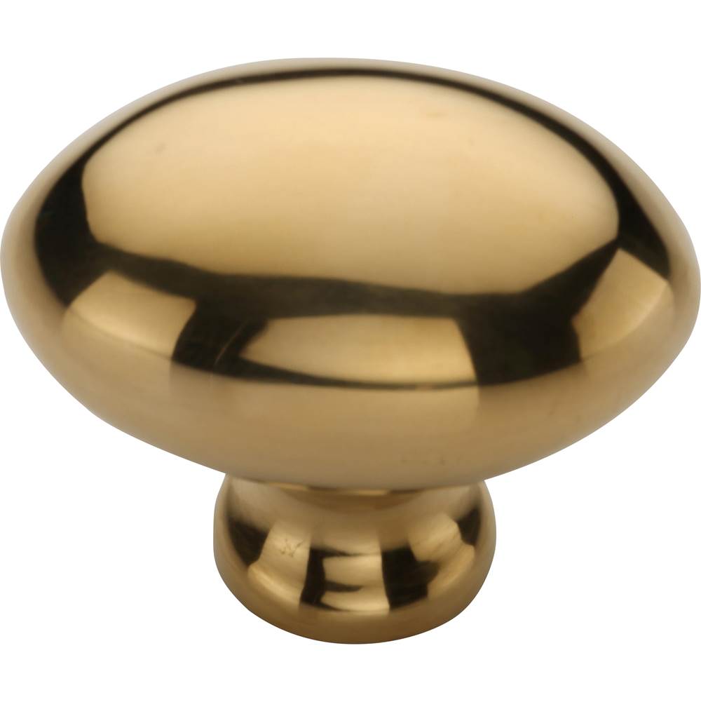 Ashley Norton - Egg Cabinet Knob - Unlacquered Brass