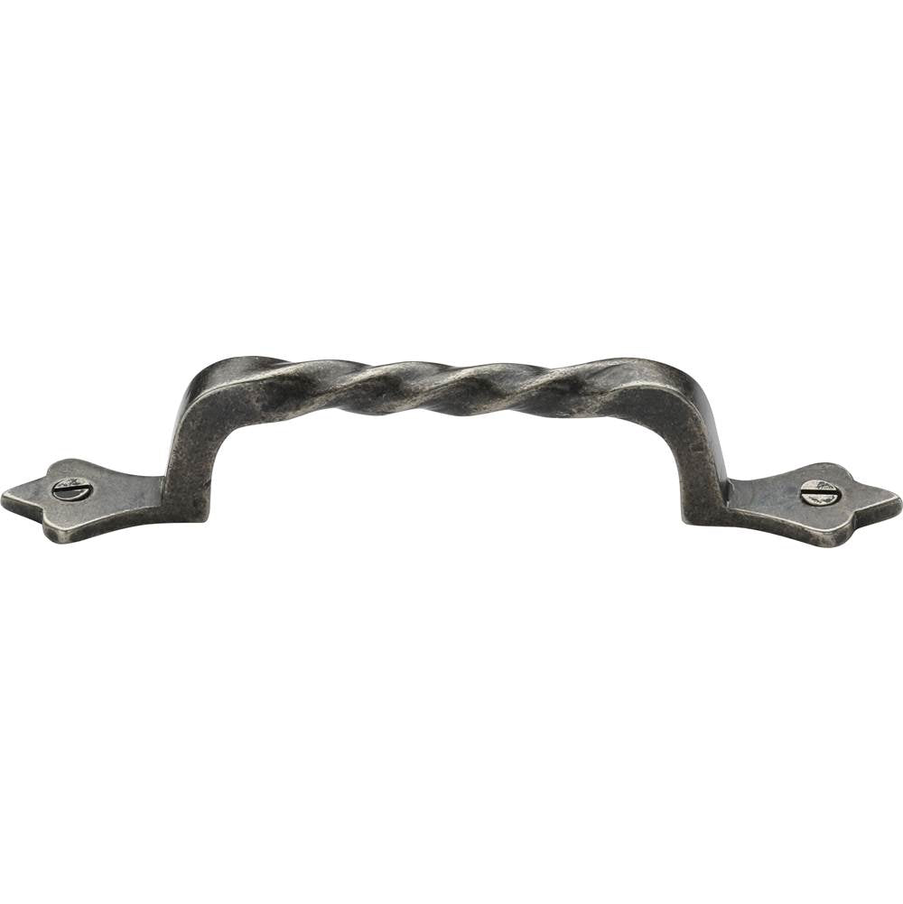 Ashley Norton - Front Mounted Twist Cabinet Pull - White Medium