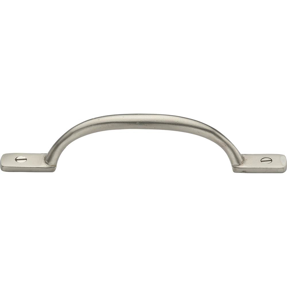 Ashley Norton - Front Mounted Cabinet or Window Sash Handle - White Bronze