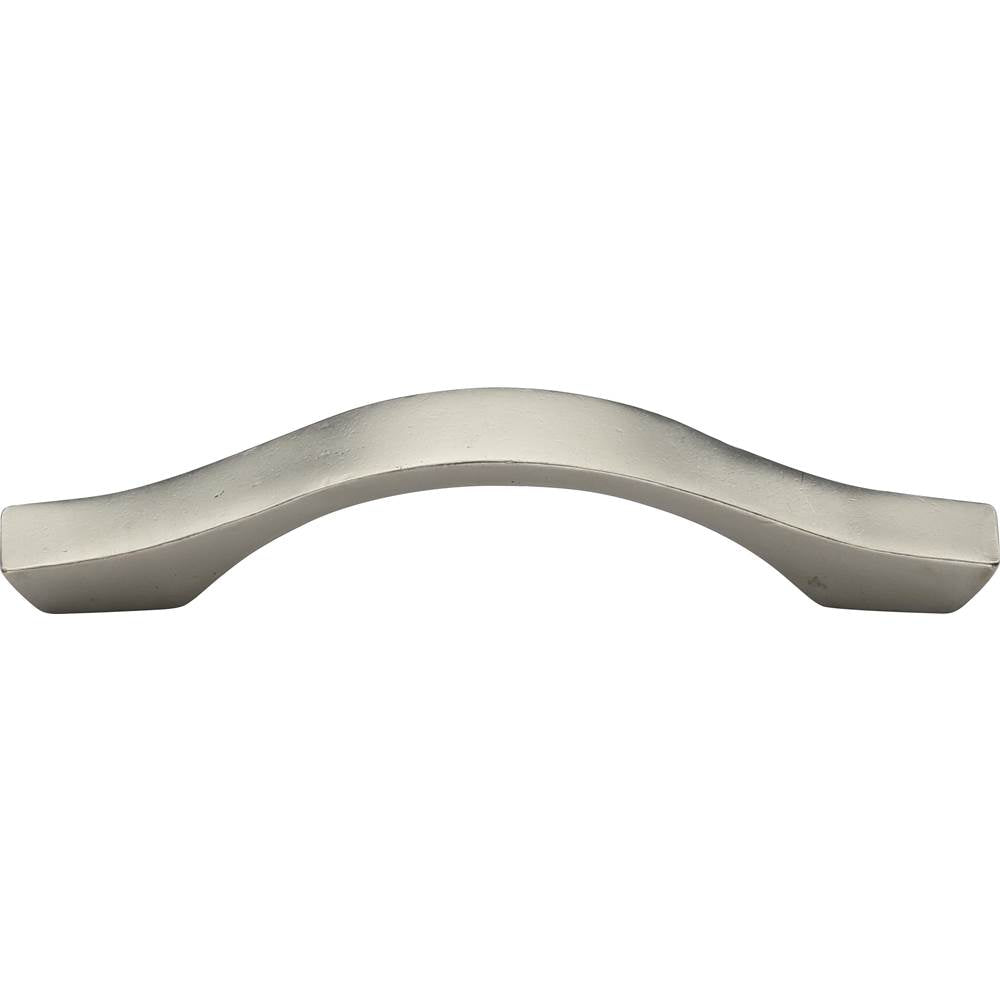 Ashley Norton - Flat Arch Cabinet Pull - White Bronze