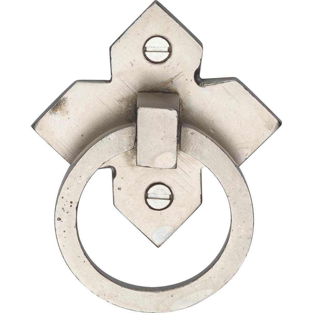 Ashley Norton - Round Ring on Diamond Plate - White Bronze