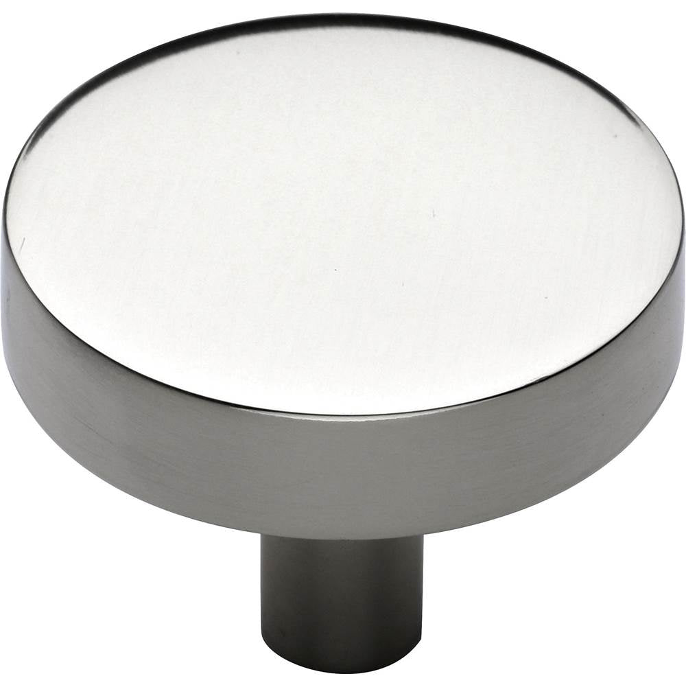 Ashley Norton - Modern Disc Cabinet Knob - Polished Nickel