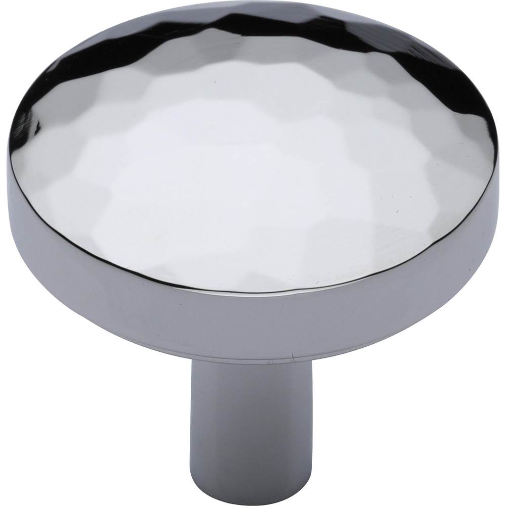 Ashley Norton - Hammered Tayo Cabinet Knob - Polished Chrome