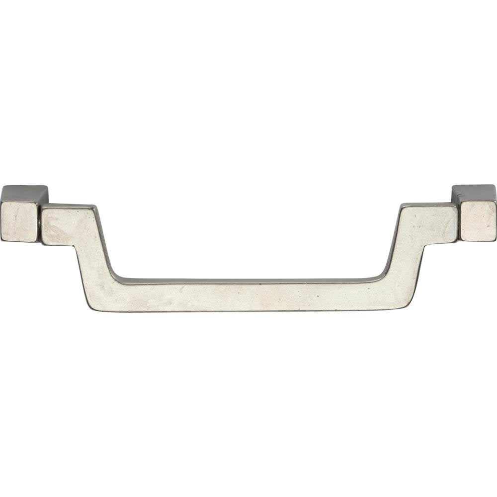 Ashley Norton - Angled Drop Pull - White Bronze