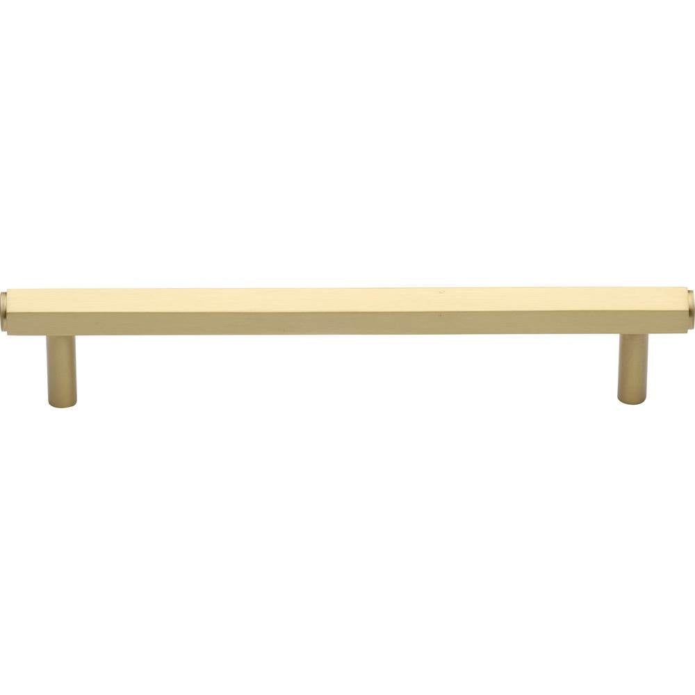 Ashley Norton - Hex Modern Cabinet Pull - Satin Brass