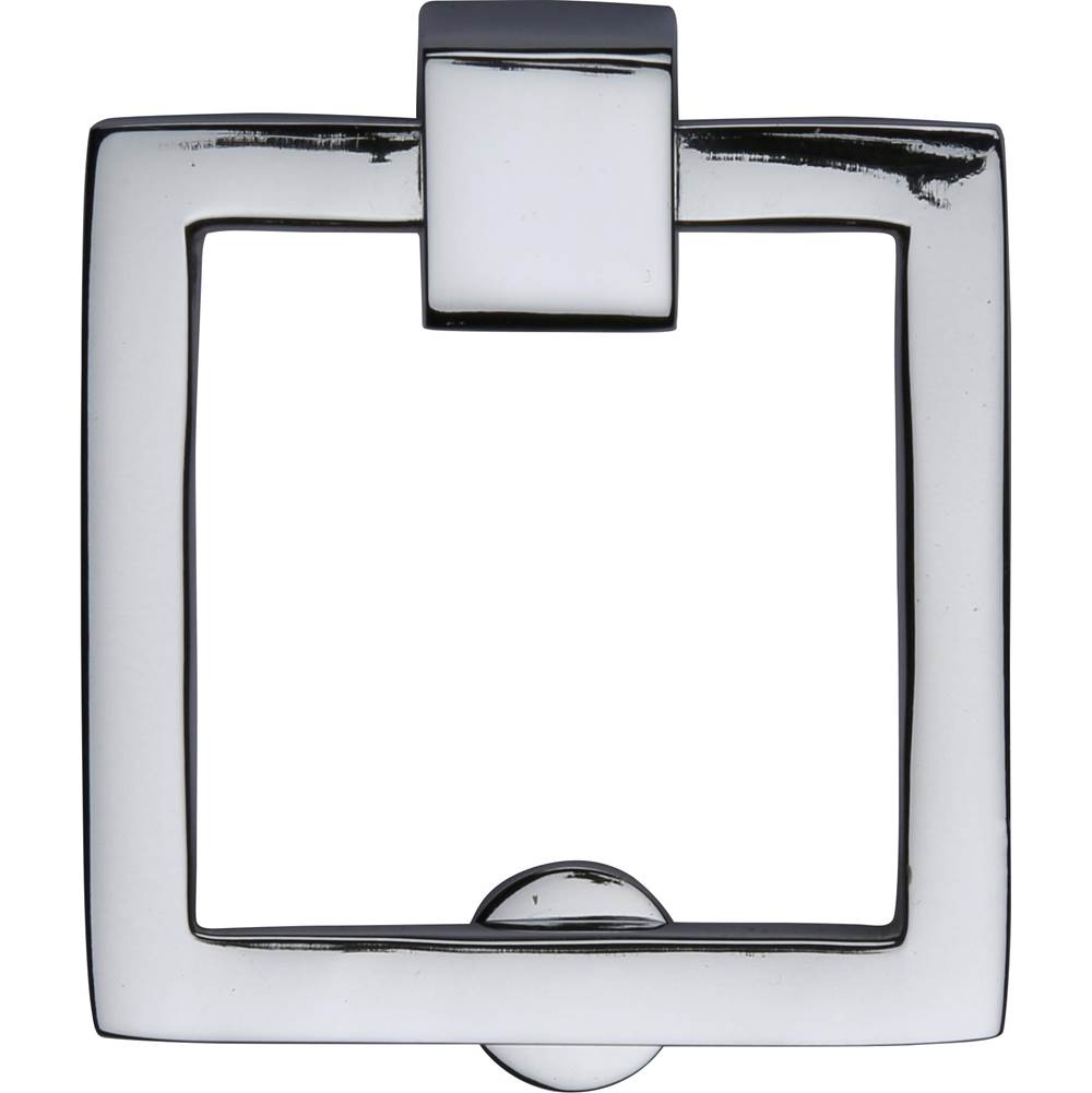 Ashley Norton - Square Cabinet Drop Pull - Polished Chrome