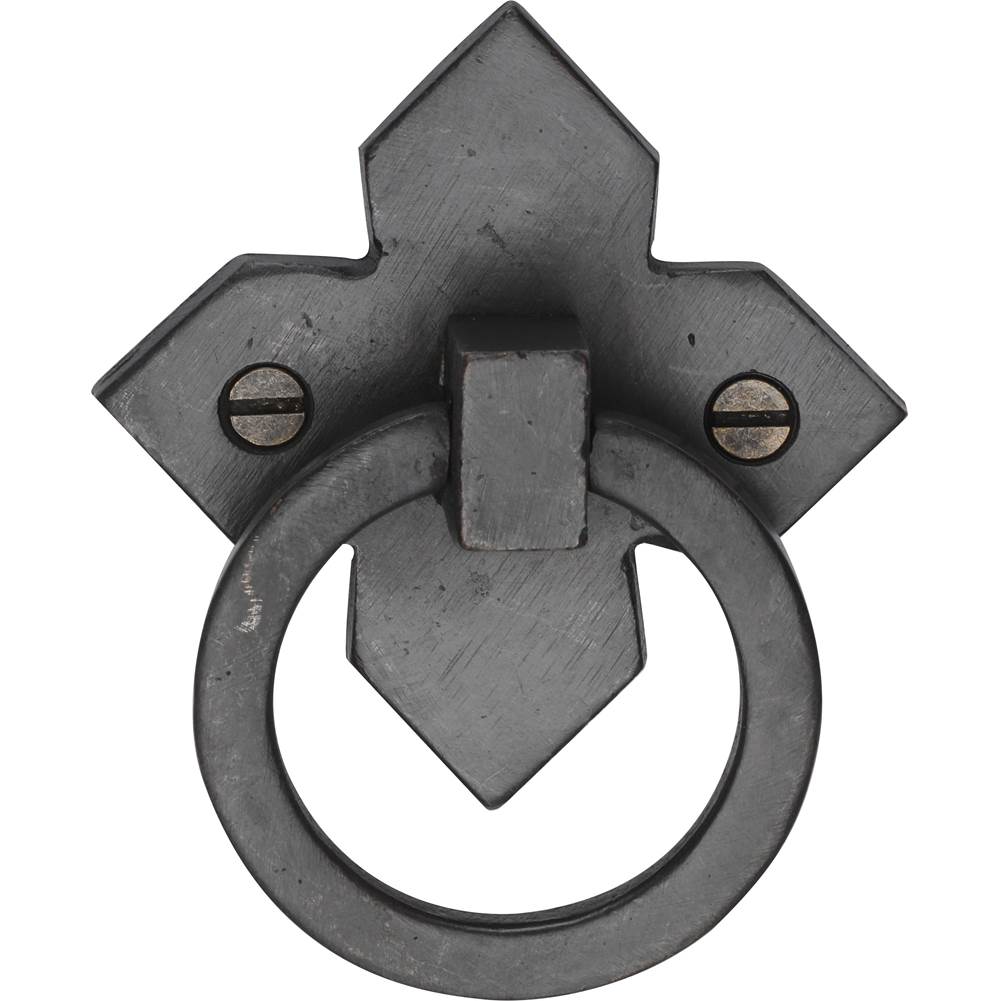 Ashley Norton - Round Ring on Diamond Plate - Dark Bronze