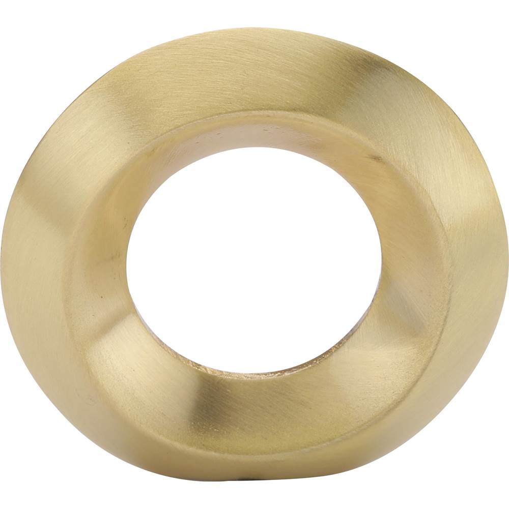 Ashley Norton - Ring Finger Pull for Cabinets - Satin Brass