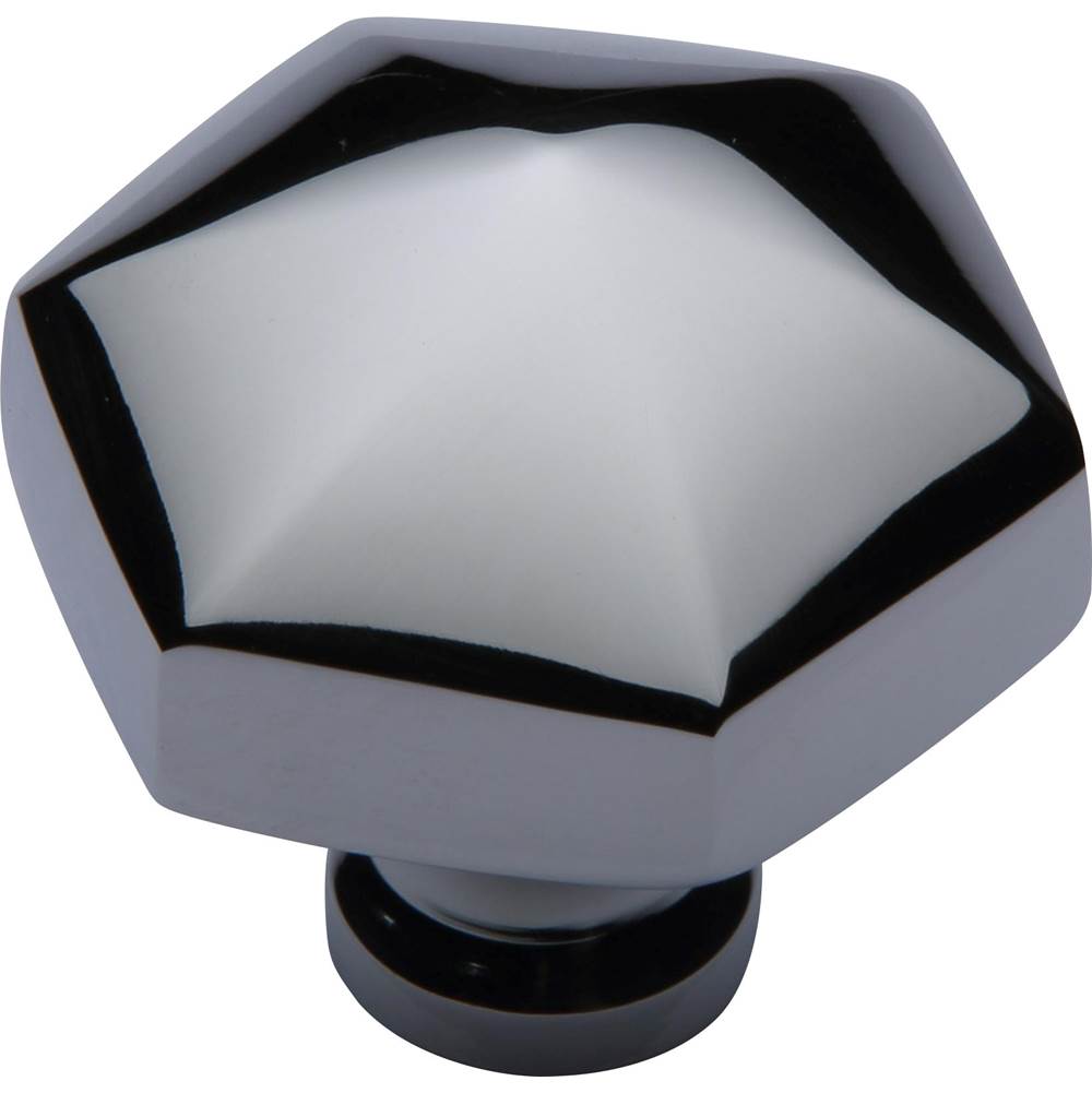 Ashley Norton - Classix Hex Cabinet Knob - Polished Chrome