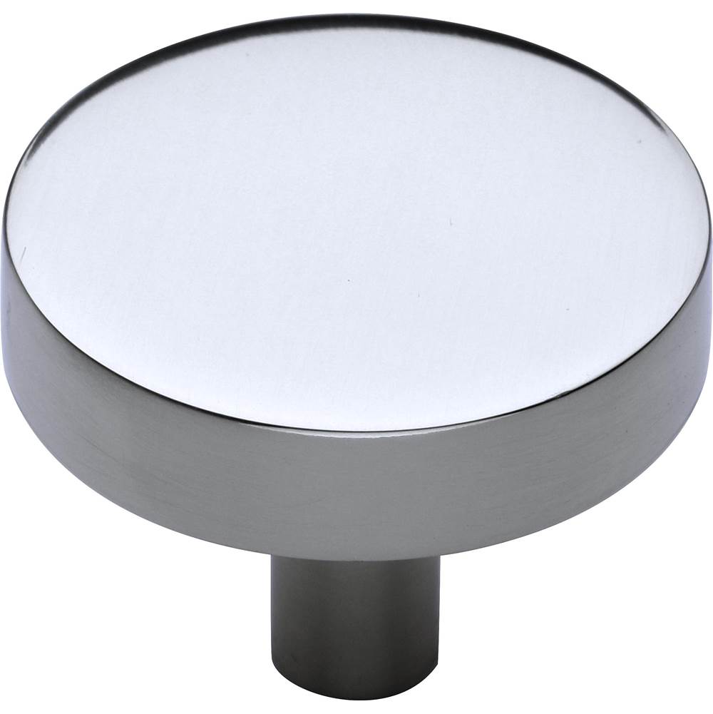 Ashley Norton - Modern Disc Cabinet Knob - Polished Chrome
