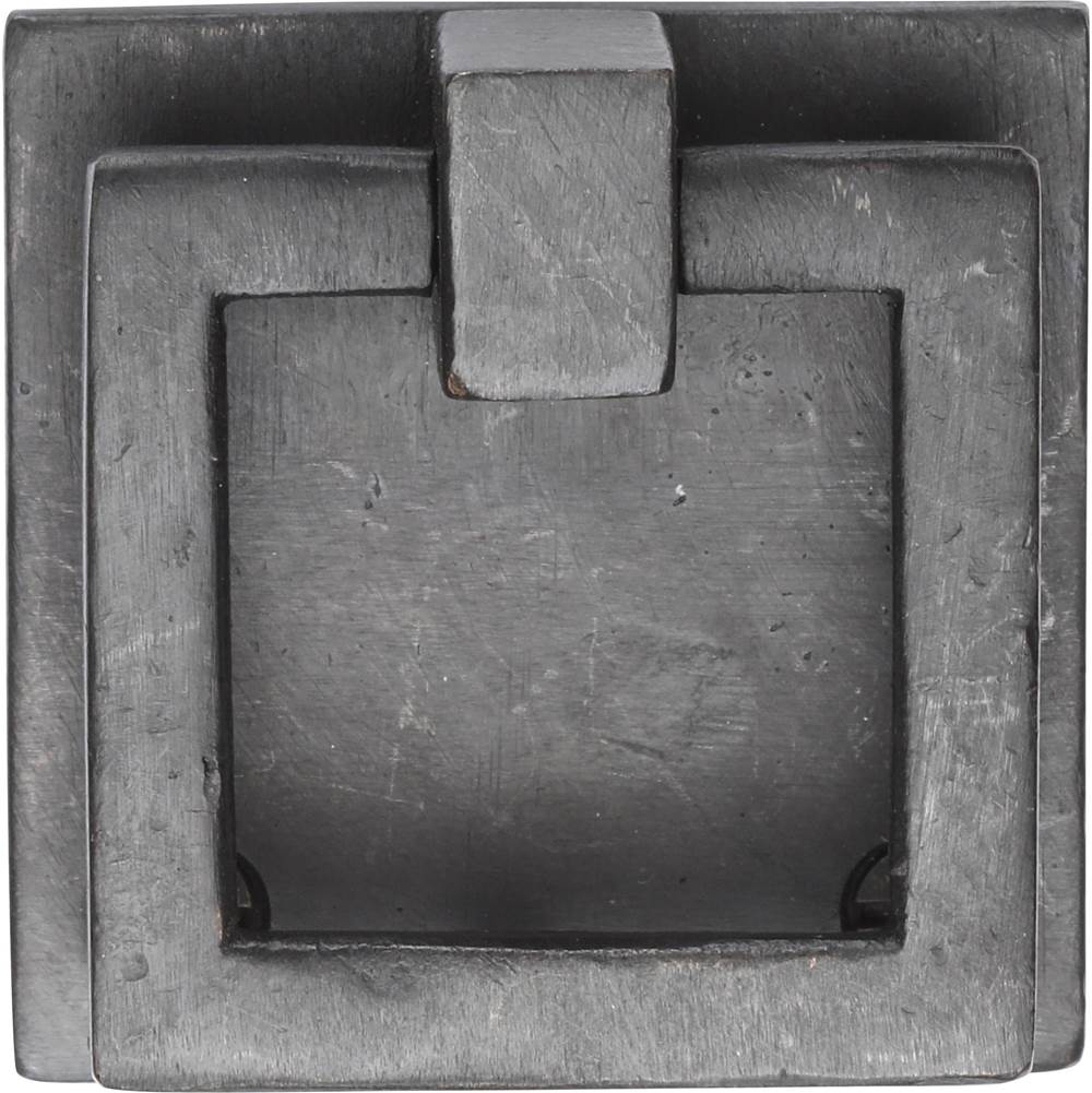 Ashley Norton - Square Drop Pull on Plate - Dark Bronze
