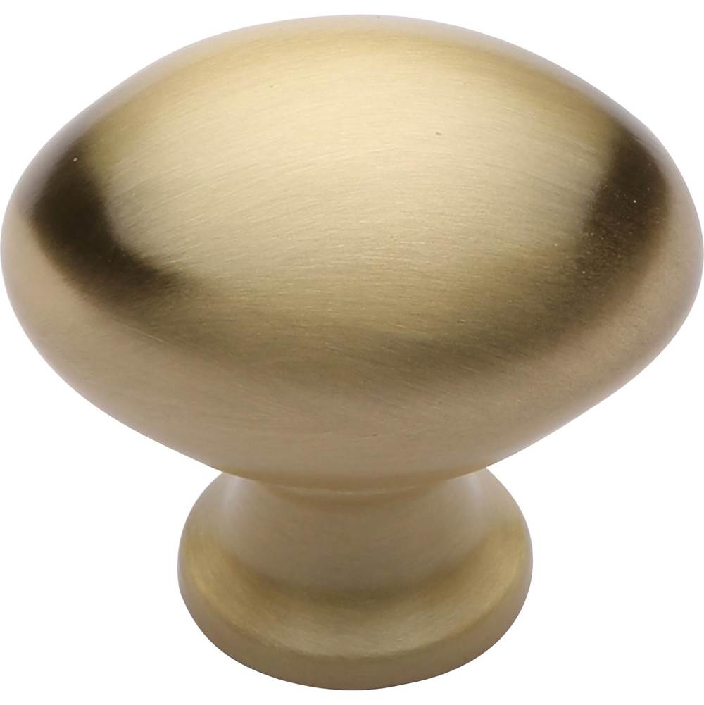 Ashley Norton - Egg Cabinet Knob - Satin Brass