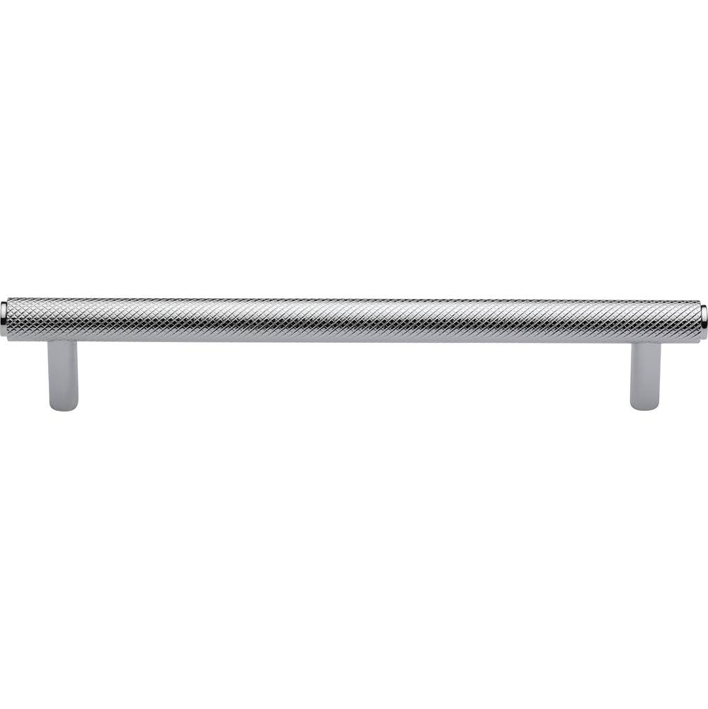 Ashley Norton - Basel Knurled Cabinet Pull - Polished Chrome