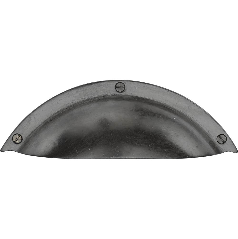Ashley Norton - Wide Front Mounted Cup Pull - Dark Bronze
