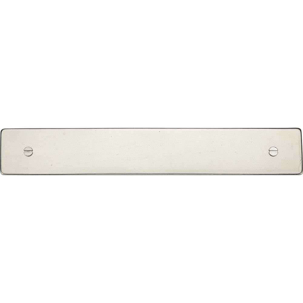 Ashley Norton - Rectangular Cabinet Pull Backplate - White Bronze