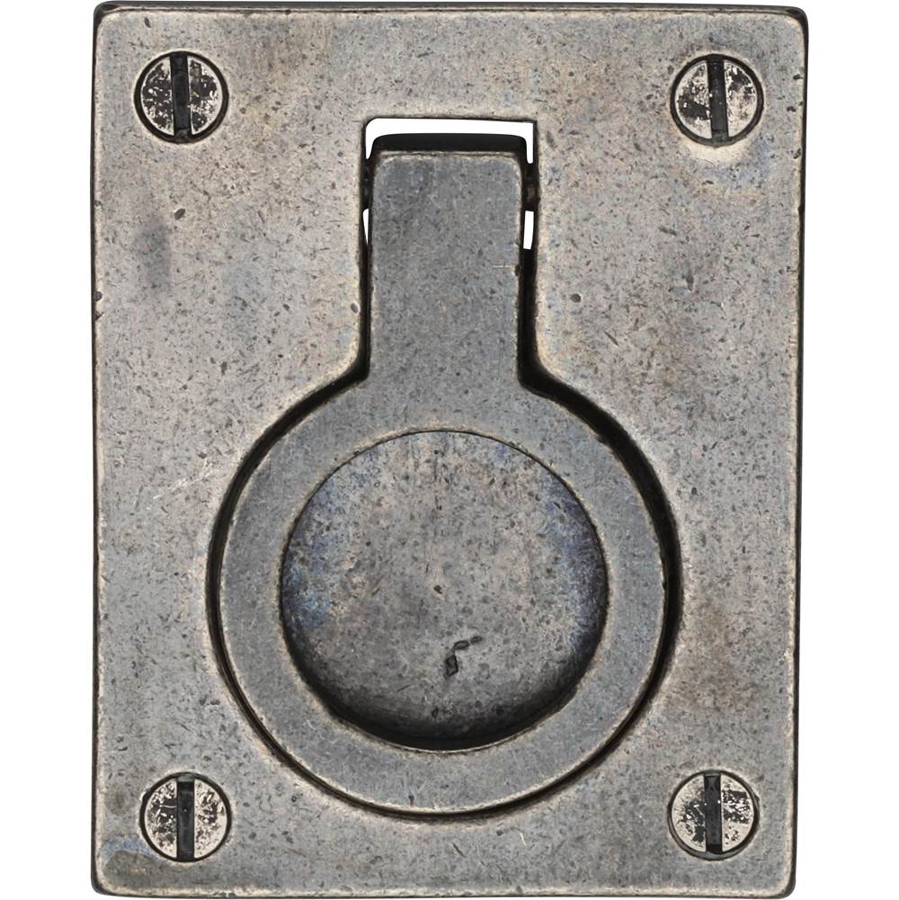 Ashley Norton - Front Mounted Military Ring Pull for Cabinets - White Medium