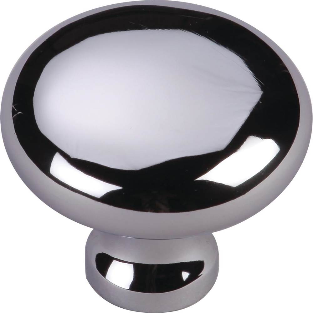 Ashley Norton - Round Cabinet Knob - Polished Chrome