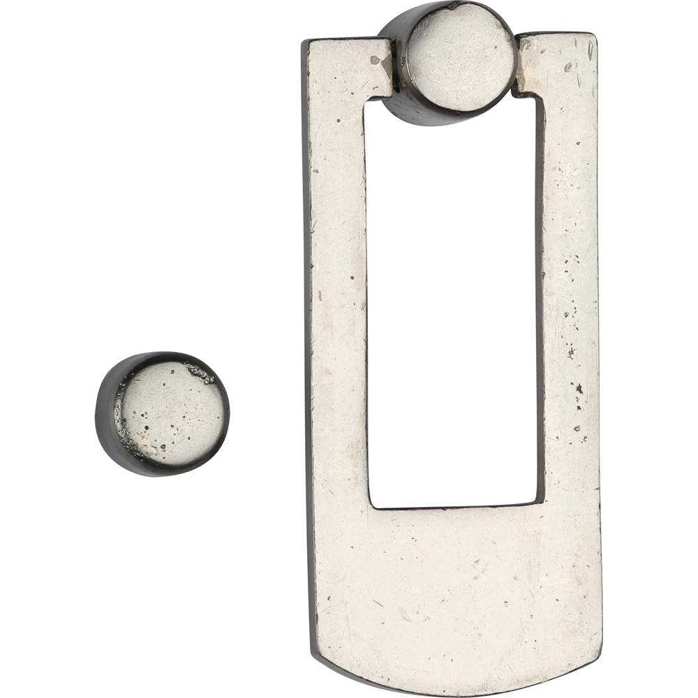 Ashley Norton - Curved Drop Pull - White Bronze