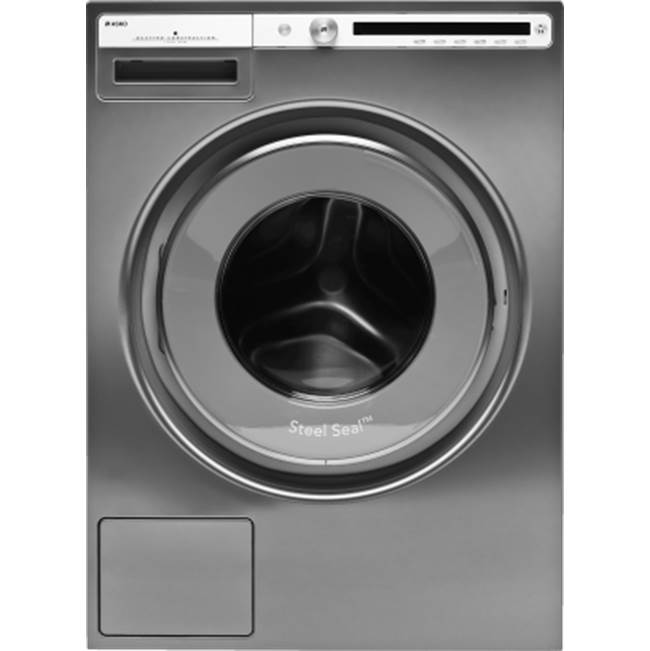 Asko - 24'' Washer, Logic, Titanium, 52 dBA washing; 74 dBA spin - Titanium