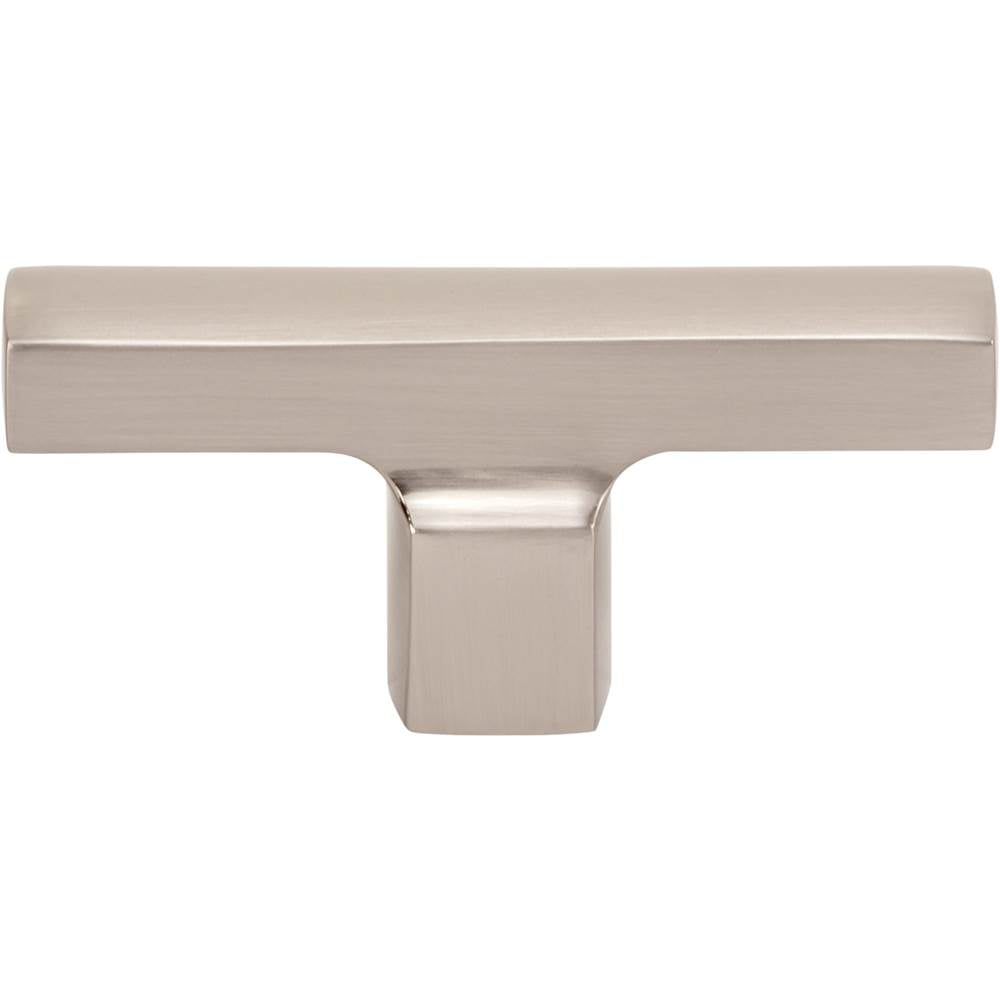 Atlas - Reeves T-Knob 2 3/4 Inch Brushed Nickel - Brushed Nickel