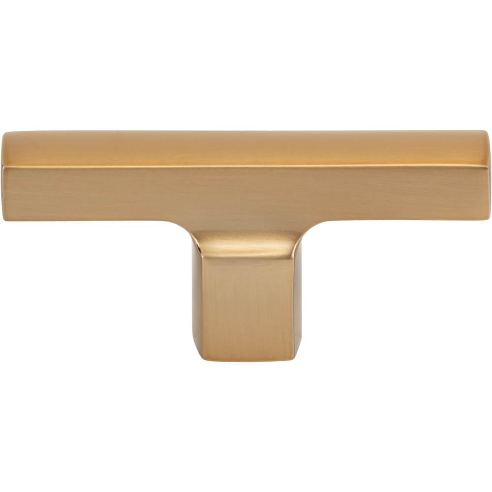 Atlas - Reeves T-Knob 2 3/4 Inch Warm Brass - Warm Brass