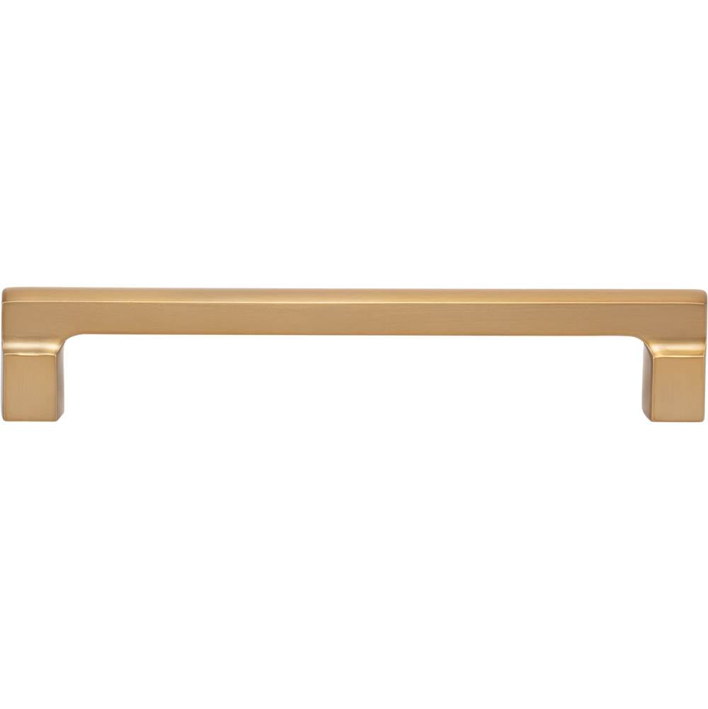Atlas - Reeves Pull 6 5/16 Inch (c-c) Warm Brass - Warm Brass