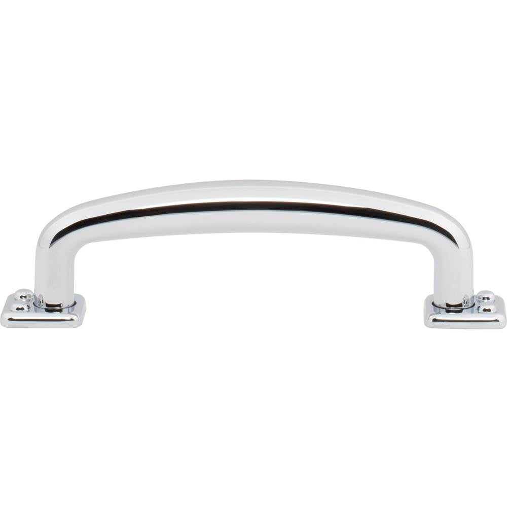 Atlas - Benning Pull 3 3/4 Inch (c-c) Polished Chrome - Polished Chrome