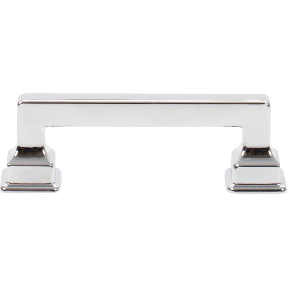 Atlas - Erika Pull 3 Inch (c-c) Polished Chrome - Polished Chrome