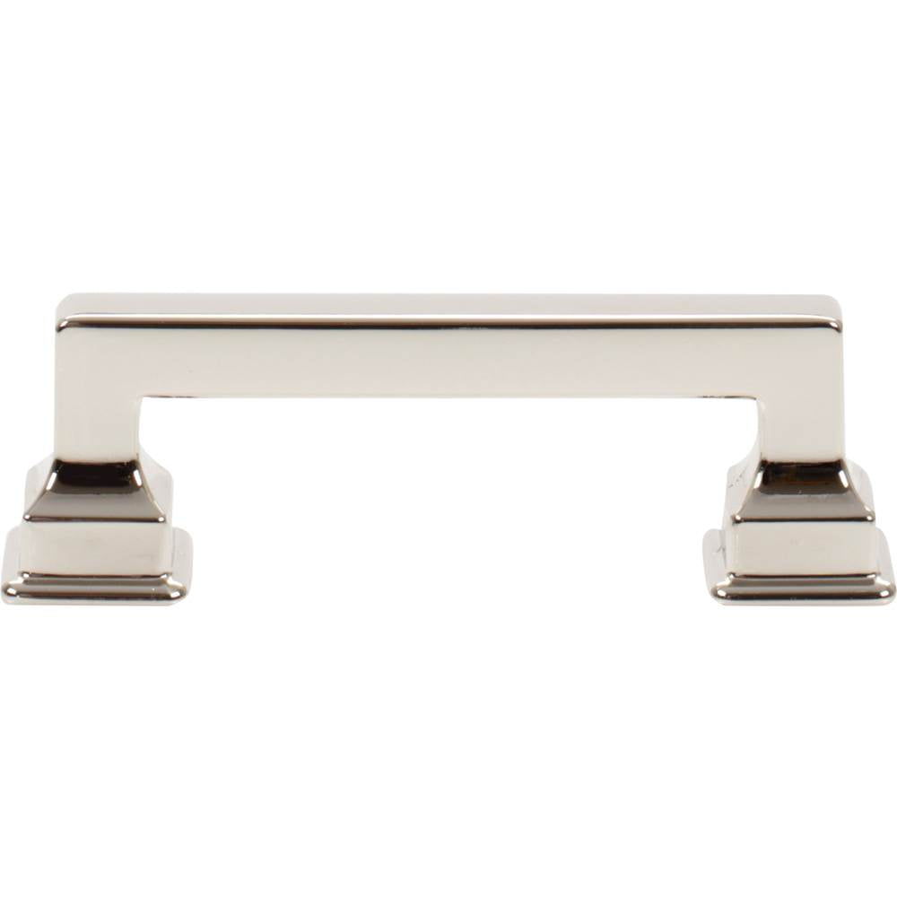 Atlas - Erika Pull 3 Inch (c-c) Polished Nickel - Polished Nickel