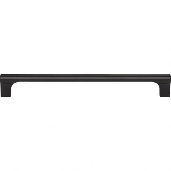Atlas - Whittier Pull 7 9/16 Inch (c-c) Matte Black - Matte Black