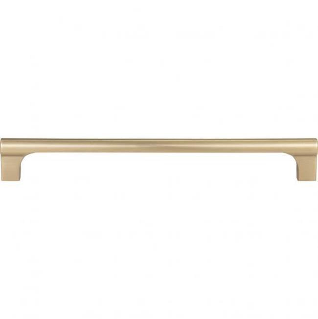 Atlas - Whittier Pull 7 9/16 Inch (c-c) Warm Brass - Warm Brass