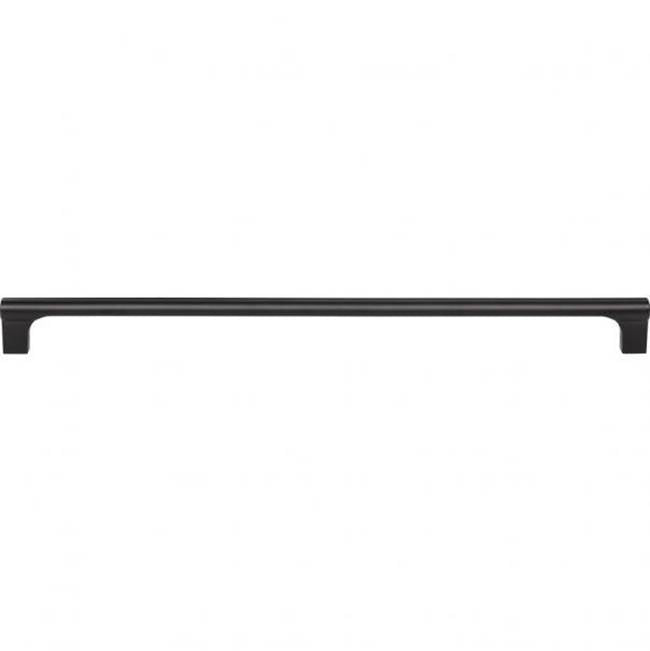 Atlas - Whittier Pull 12 Inch (c-c) Matte Black - Matte Black