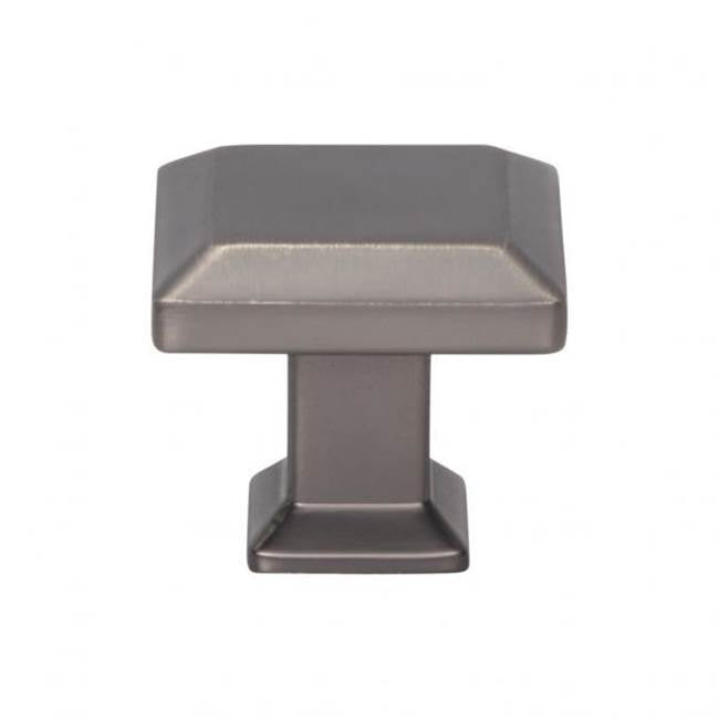 Atlas - Sweetbriar Lane Square Knob 1 1/4 Inch Slate - Slate