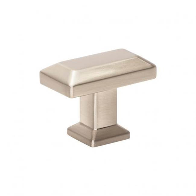 Sweetbriar Lane Rectangle Knob 1 3/8 Inch Matte Black