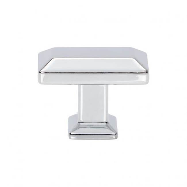Sweetbriar Lane Rectangle Knob 1 3/8 Inch Matte Black