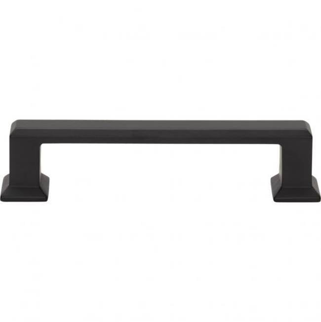 Atlas - Sweetbriar Lane Pull 3 3/4 Inch (c-c) Matte Black - Matte Black