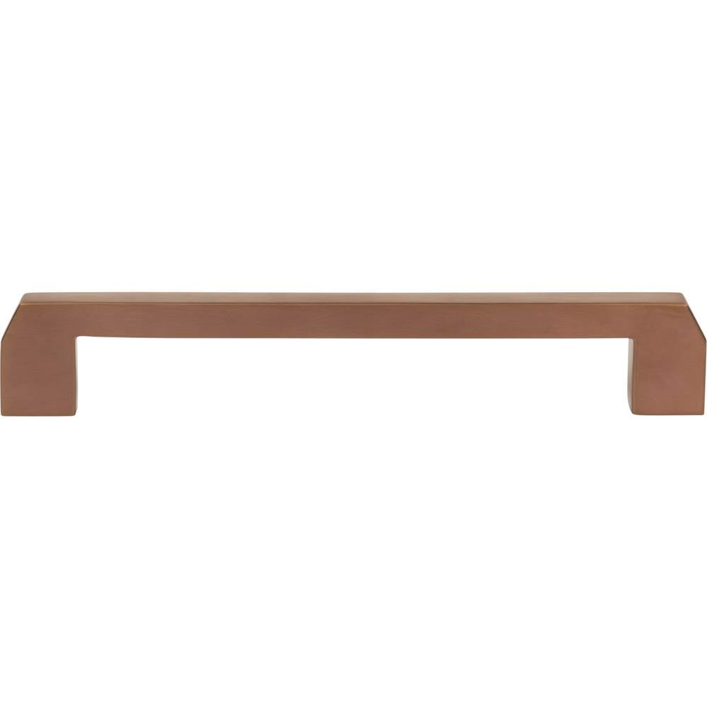 Atlas - Indio Pull 6 5/16 Inch Matte Rose Gold - Matte Rose Gold
