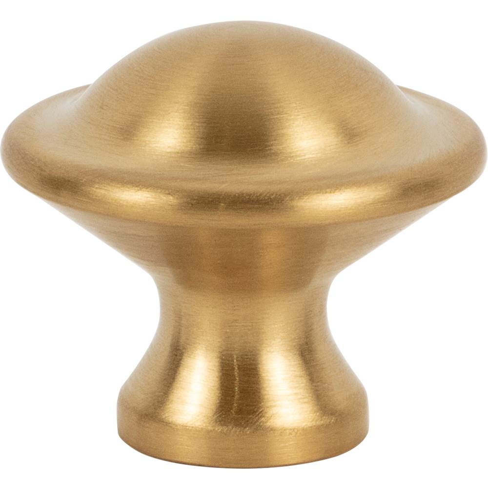 Atlas - Torrance Knob 1 1/8 Inch Matte Gold - Matte Gold