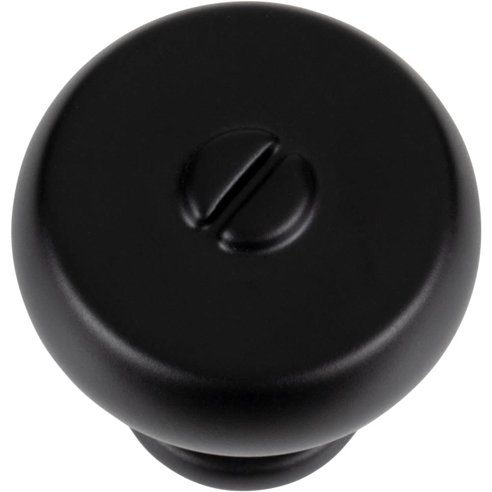 Everitt Knob 1 3/16 Inch Matte Black