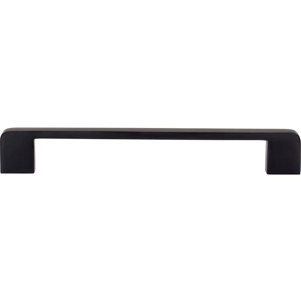Atlas - Clemente Pull 7 9/16 Inch Matte Black - Matte Black