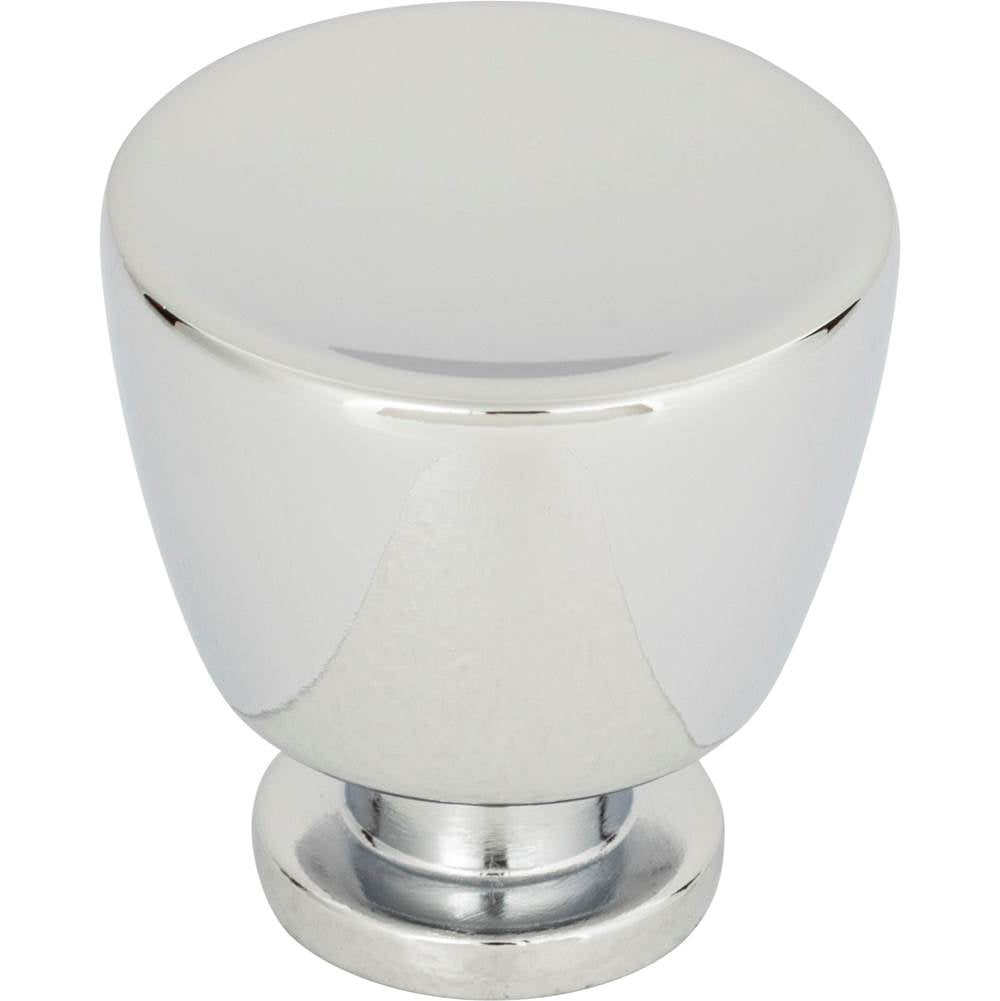 Atlas - Conga Knob 1 1/4 inch Polished Chrome - Polished Chrome