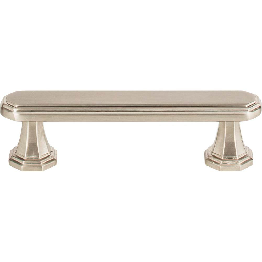 Atlas - Dickinson Pull 3 Inch (c-c) Brushed Nickel - Brushed Nickel