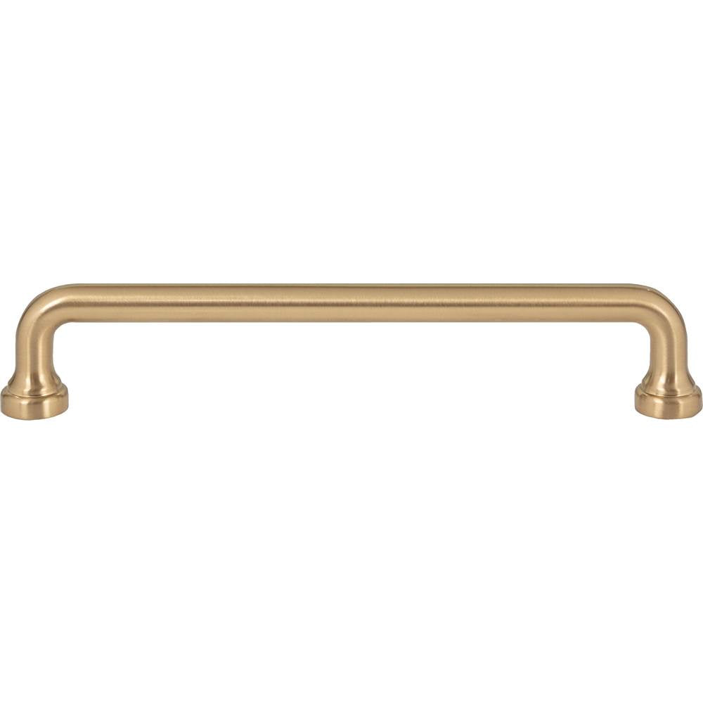 Atlas - Malin Pull 6 5/16 Inch (c-c) Warm Brass - Warm Brass