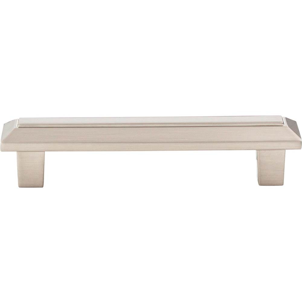 Atlas - Trocadero Pull 3 3/4 Inch (c-c) Brushed Nickel - Brushed Nickel
