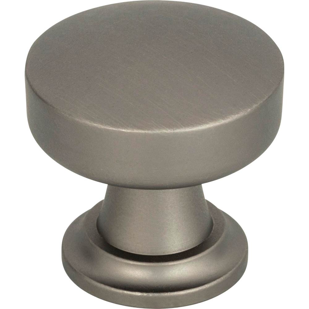 Atlas - Browning Round Knob 1 1/4 Inch Slate - Slate