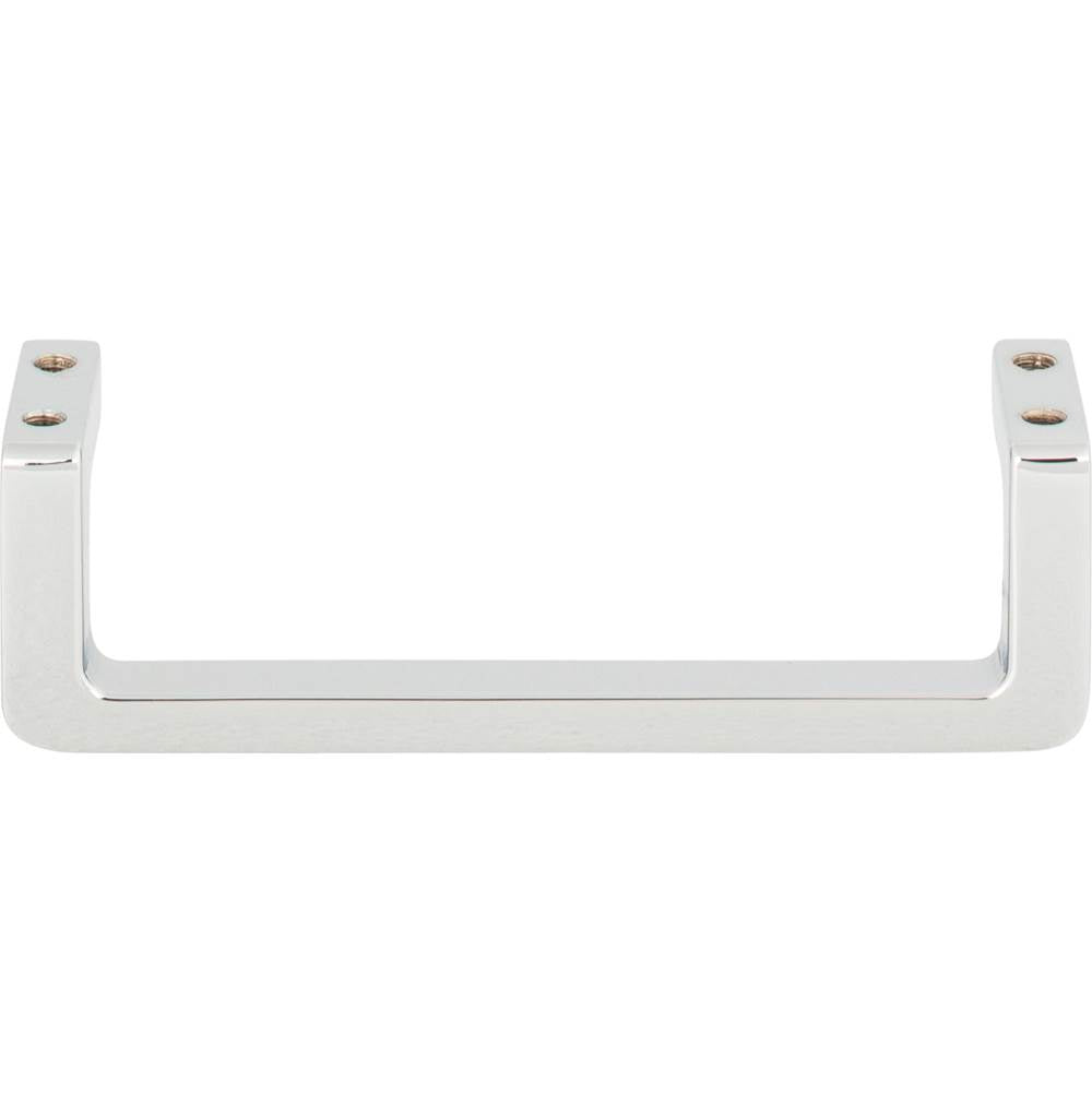 Atlas - Logan Pull 3 3/4 Inch (c-c) Polished Chrome - Polished Chrome