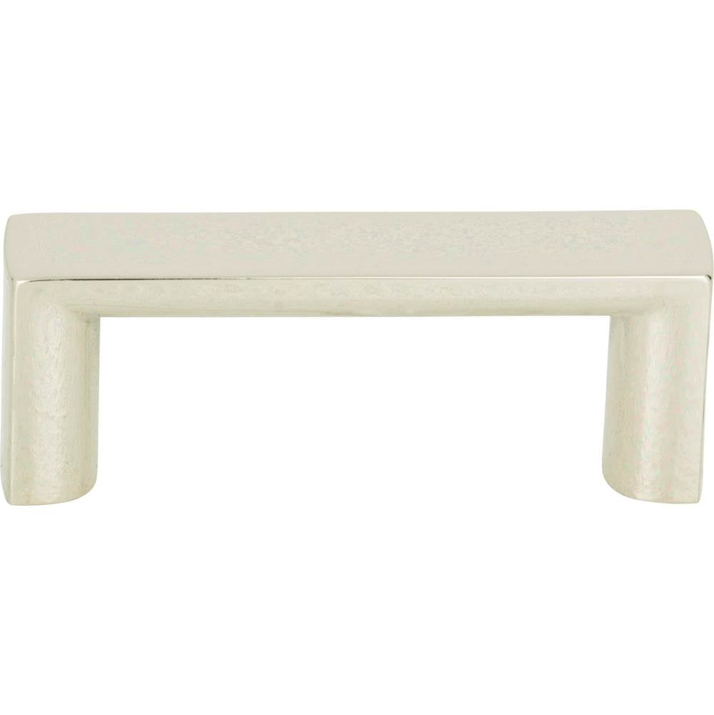 Atlas - Tableau Squared Pull 1 13/16 Inch (c-c) Polished Nickel - Polished Nickel