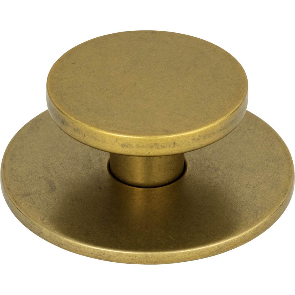 Atlas - Dot Knob 2 Inch Vintage Brass - Vintage Brass