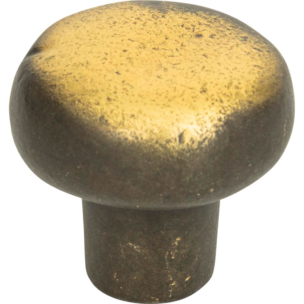 Atlas - Distressed Round Knob 1 3/8 Inch Antique Bronze - Antique Bronze